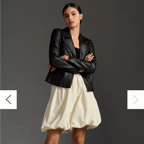 BlankNYC Anthropologie Matte Black Moto Jacket Onyx - Picture 7 of 7